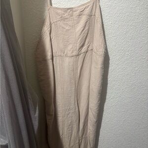 Beige Sleeveless romper